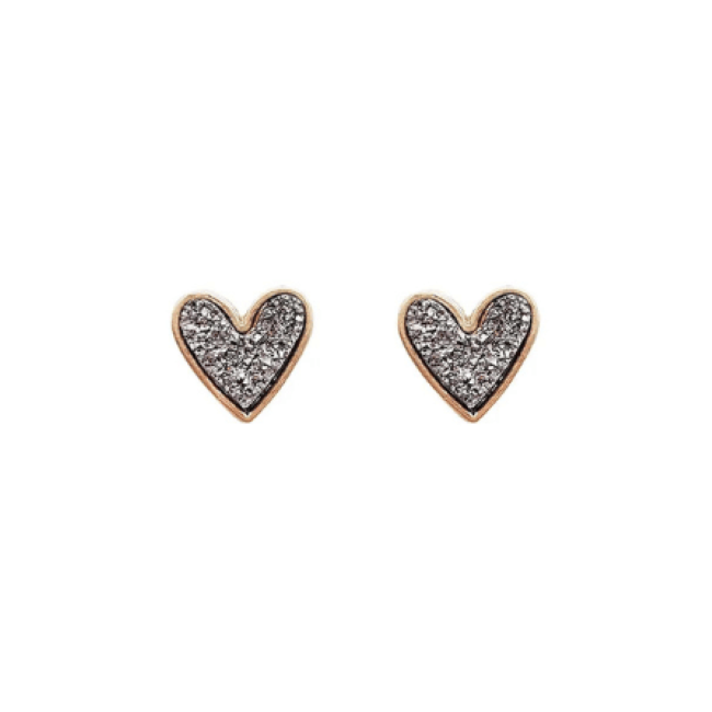 Valentine Heart Stone Earrings image 0