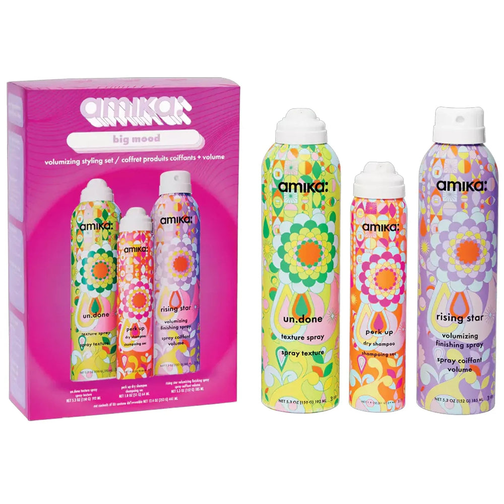 Amika Big Mood Volumizing Set