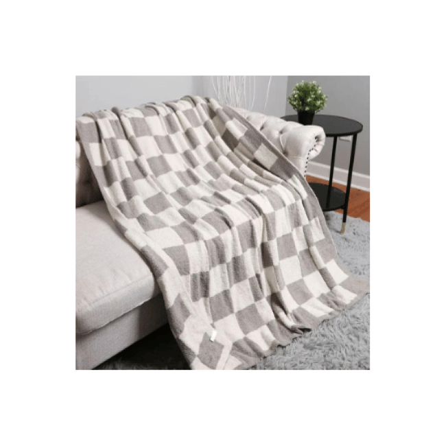 Checkerboard Throw Blanket image 0