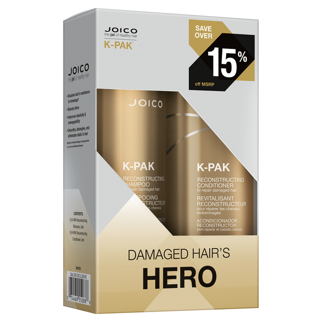 Joico K-Pak Reconstructing Shampoo &amp; Conditioner Duo image 0