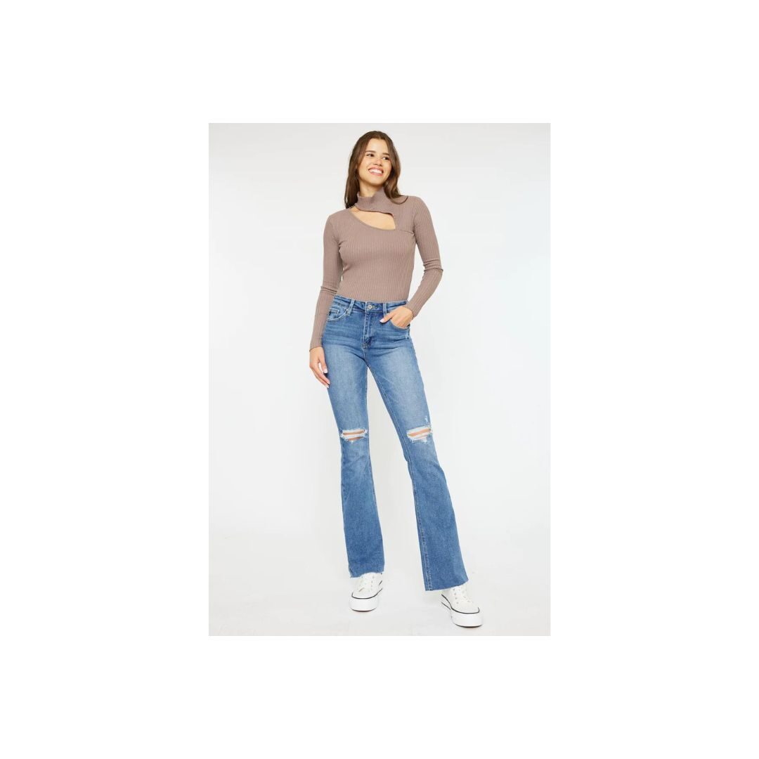 Kancan Eva High Rise Bootcut Jeans image 0