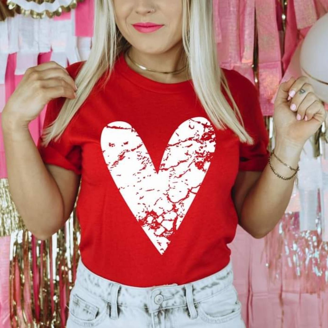 "Heart" Graphic Tee image 0