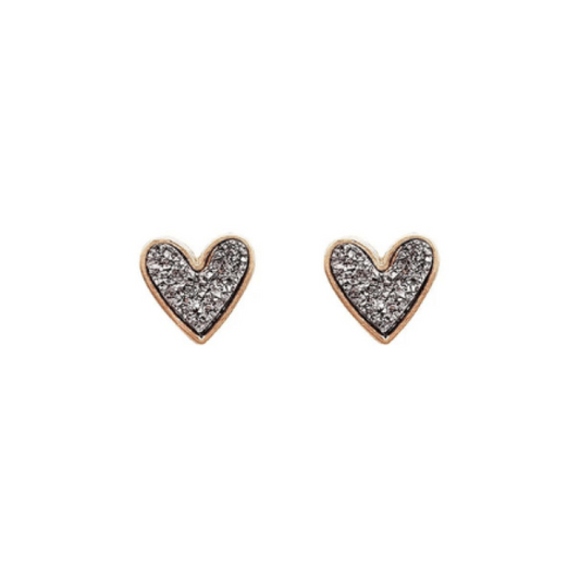 Valentine Heart Stone Earrings image 0