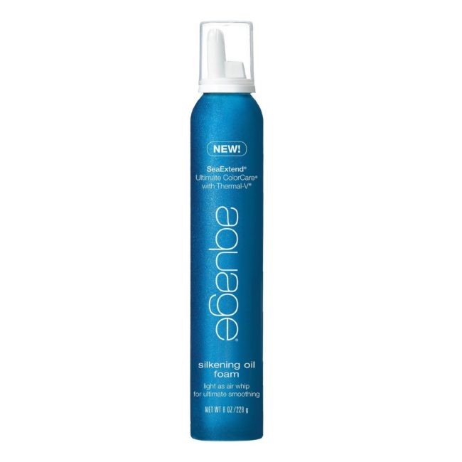 Aquage Silkening Oil Foam - 8 oz image