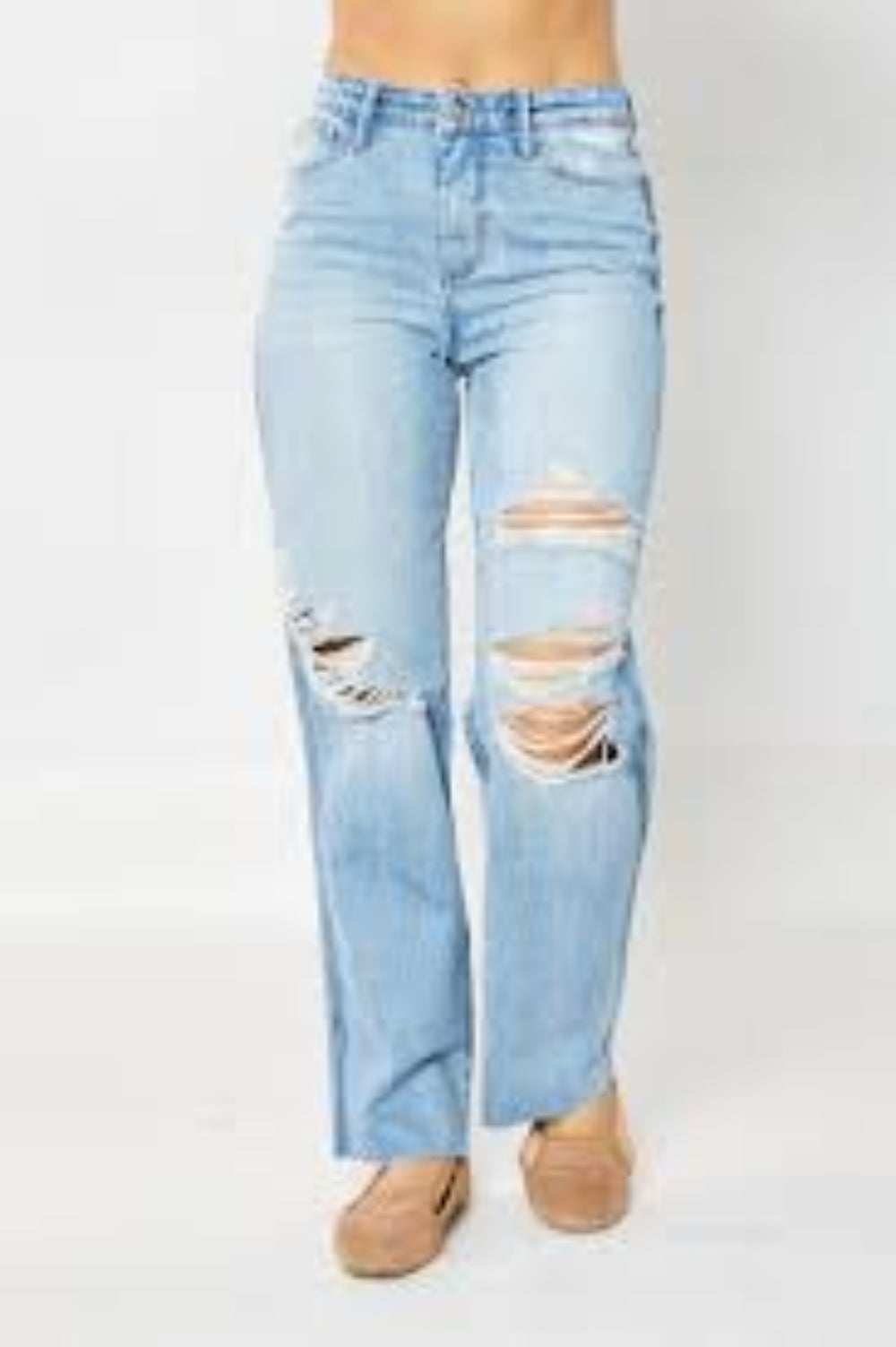 Judy Blue Jeans:  HW Rigid Magic 90's Straight