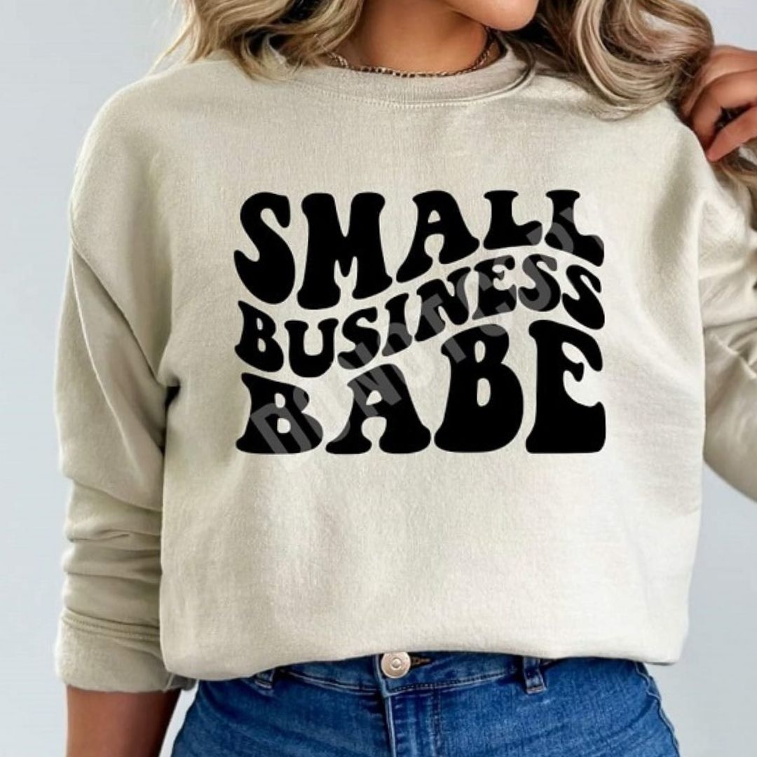 "Small Business Babe" Graphic Tee image 0