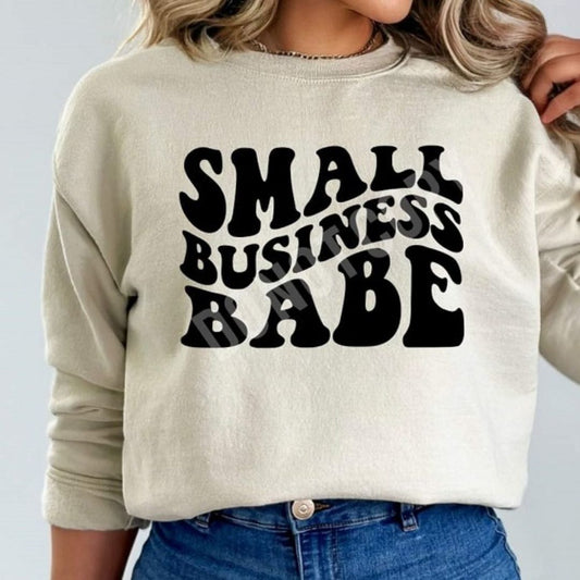 "Small Business Babe" Graphic Tee image 0