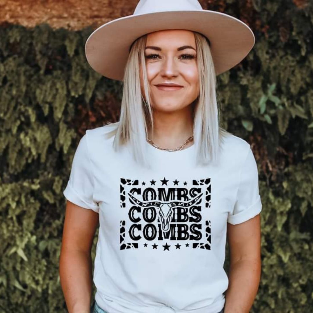 "Combs" Graphic Tee image 0