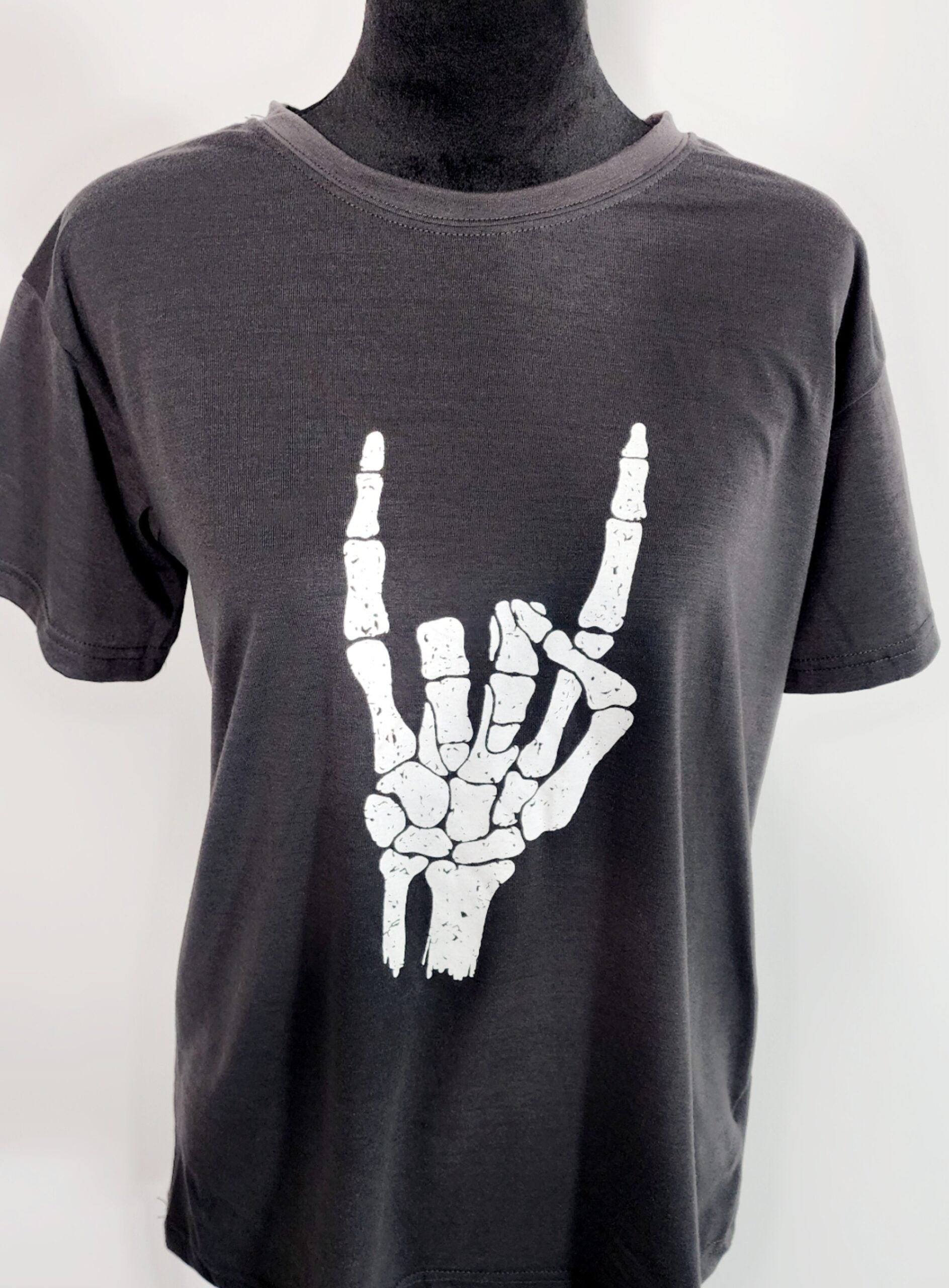 Skeleton Hand Graphic Tee - M image
